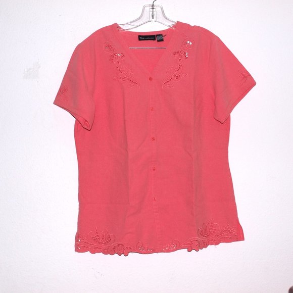 Club z Collection Pink Top - Picture 1 of 3